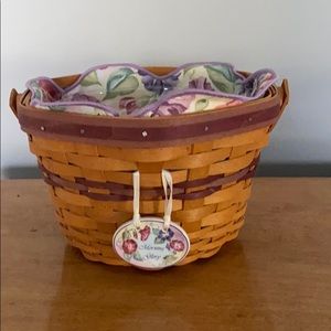 Longaberger Morning Glory basket set
